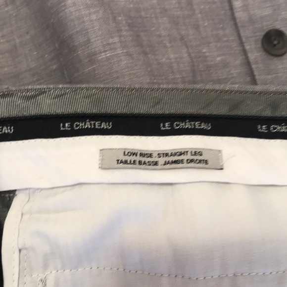 Le Chateau Linen Vest Suit. - Picture 11 of 16